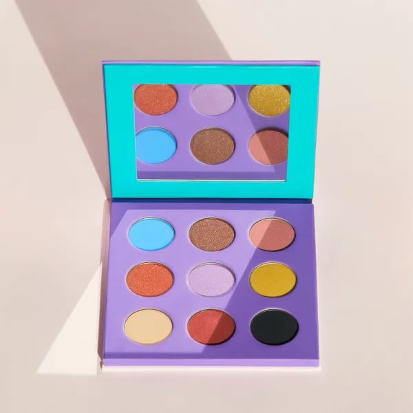 pailette violette 2 Eugénie de Jaham - Palette de Fards à Paupières (9 fards)