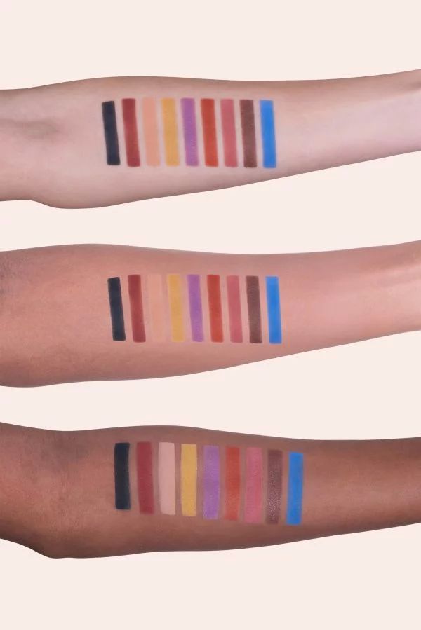 pailette violette 3 Eugénie de Jaham - Palette de Fards à Paupières (9 fards)